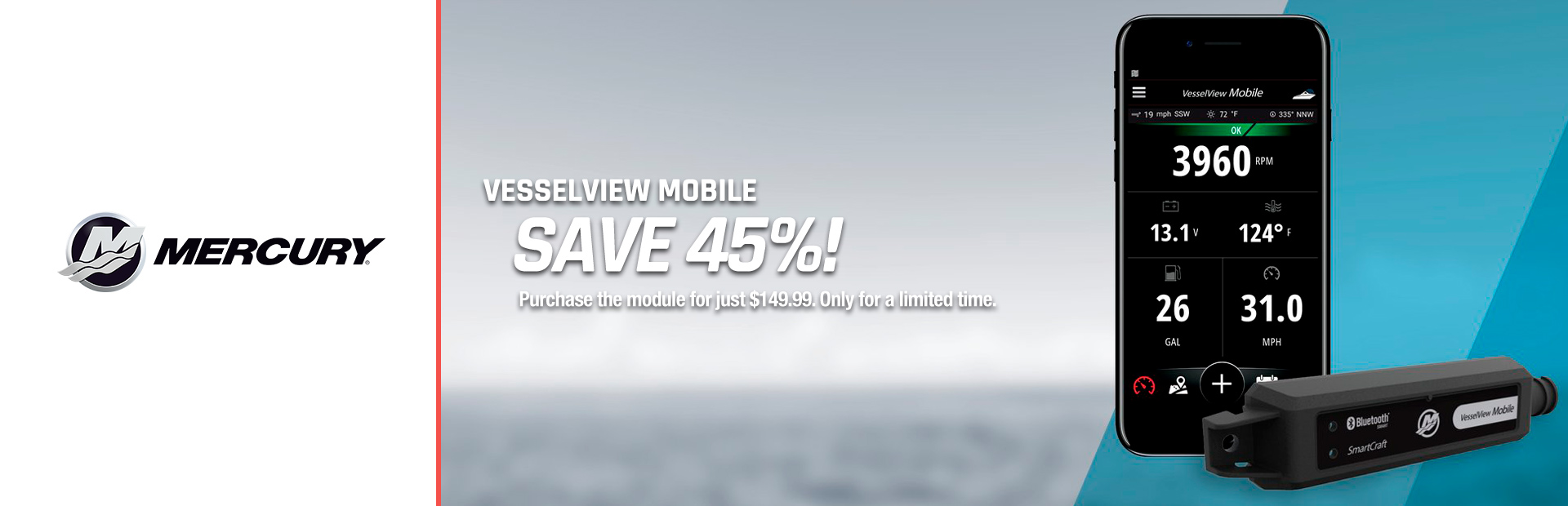 Mercury: Limited-Time Discount on VesselView Mobile